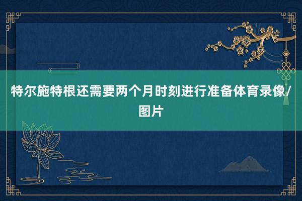 特尔施特根还需要两个月时刻进行准备体育录像/图片