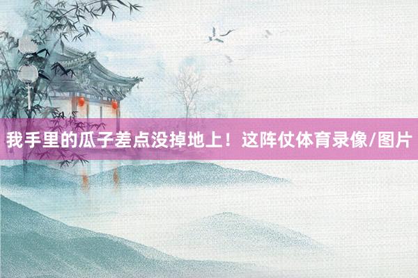 我手里的瓜子差点没掉地上！这阵仗体育录像/图片