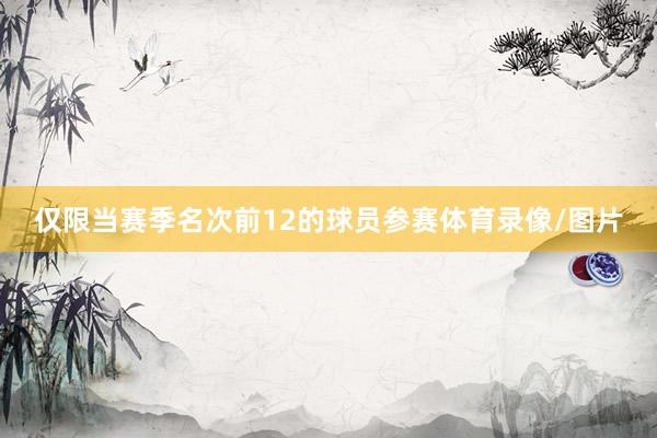 仅限当赛季名次前12的球员参赛体育录像/图片