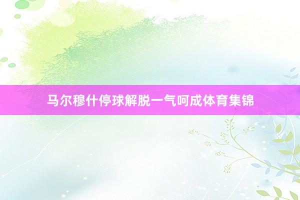马尔穆什停球解脱一气呵成体育集锦