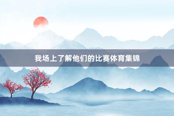 我场上了解他们的比赛体育集锦