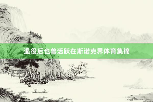 退役后也曾活跃在斯诺克界体育集锦