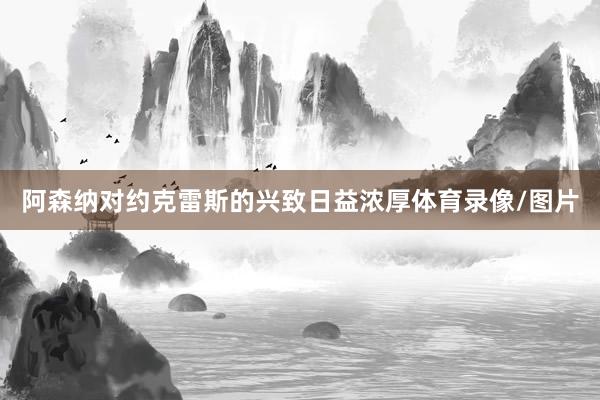 阿森纳对约克雷斯的兴致日益浓厚体育录像/图片