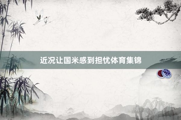 近况让国米感到担忧体育集锦