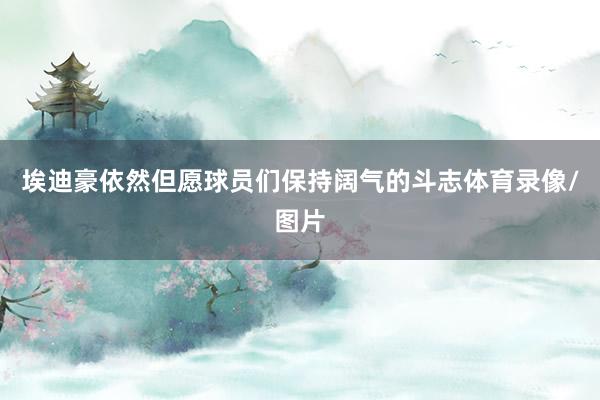 埃迪豪依然但愿球员们保持阔气的斗志体育录像/图片