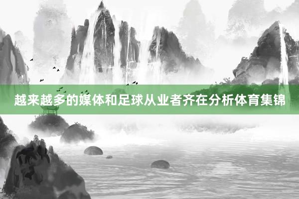 越来越多的媒体和足球从业者齐在分析体育集锦