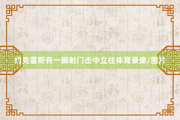 约克雷斯有一脚射门击中立柱体育录像/图片
