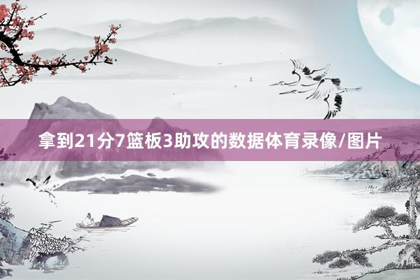 拿到21分7篮板3助攻的数据体育录像/图片