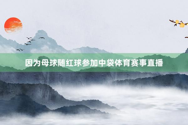因为母球随红球参加中袋体育赛事直播