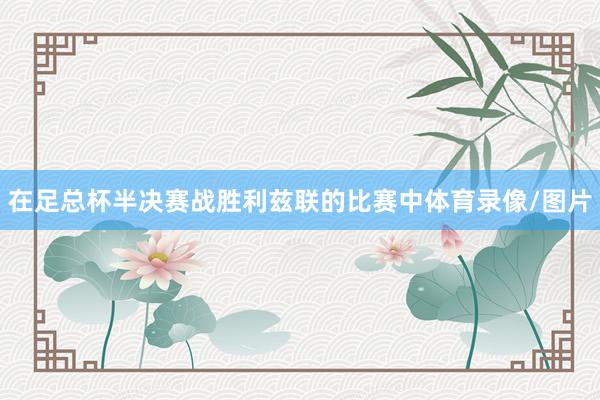 在足总杯半决赛战胜利兹联的比赛中体育录像/图片