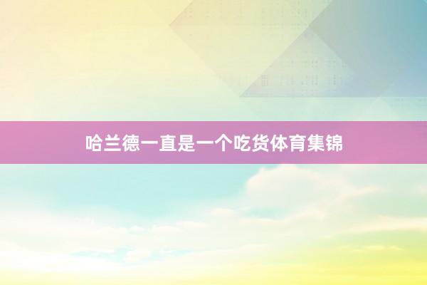 哈兰德一直是一个吃货体育集锦